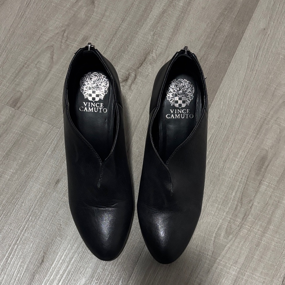 Vince Camuto Black Ankle Booties